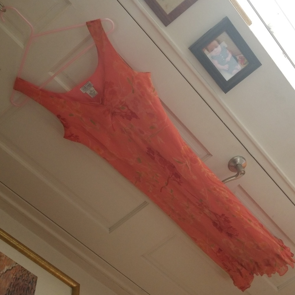 Willi Smith Silk Dress - Picture 1 of 4